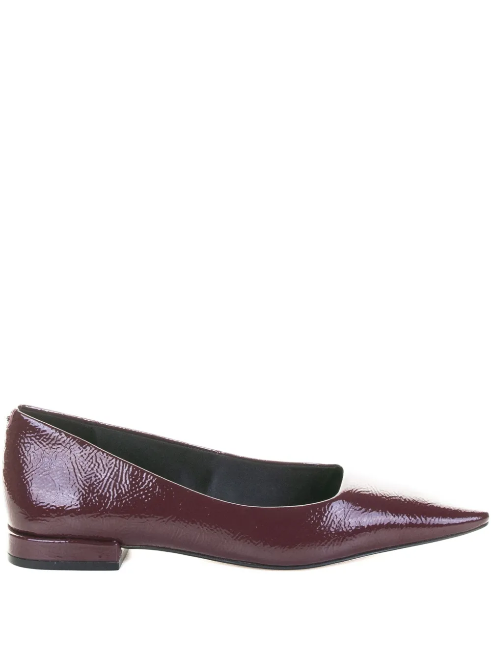 Michael Kors Darrah leather ballet flats - Rosso