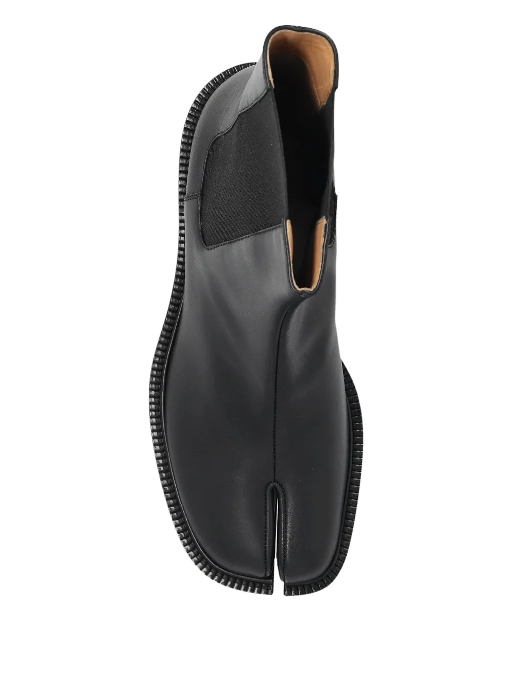 Maison Margiela Tabi Chelsea laarzen met elastische zijkanten Zwart