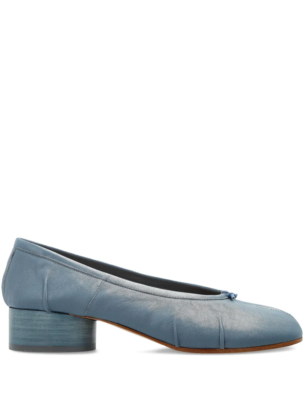Maison Margiela 35mm Tabi heeled pumps Blauw