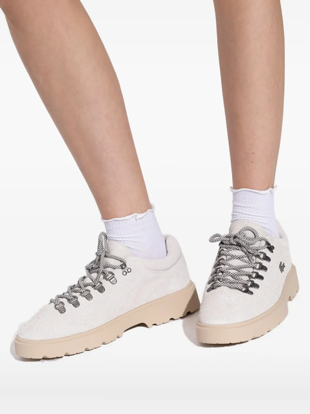 Lacoste Baseshot suède low-top sneakers Beige