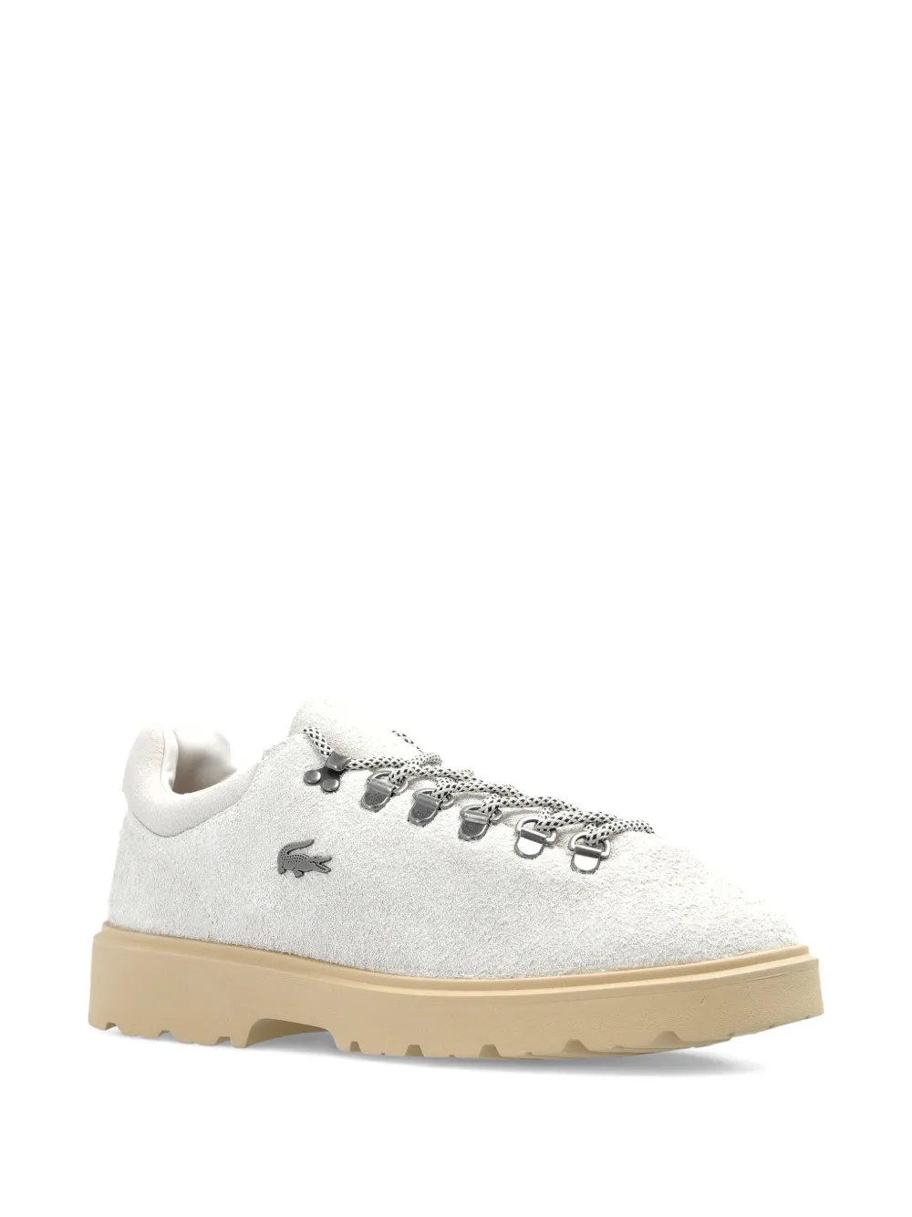 Lacoste Baseshot suede low-top sneakers - Beige