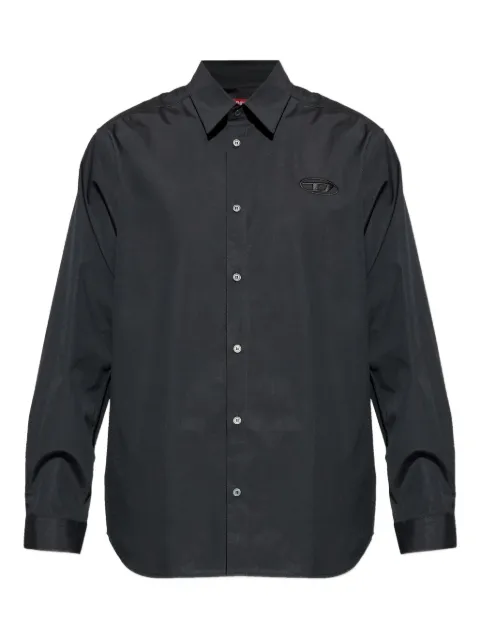 Diesel S-Simply-Gsbh logo-embroidered shirt