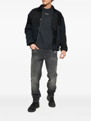 希少 DIESEL KNIT FOODIE JKT S ドローコード NINJA Sweater K-Rasta