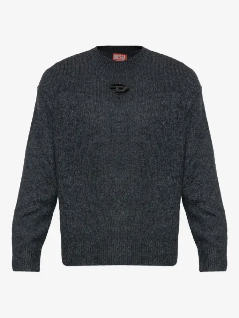 Diesel K-Areeso logo cut-out sweater