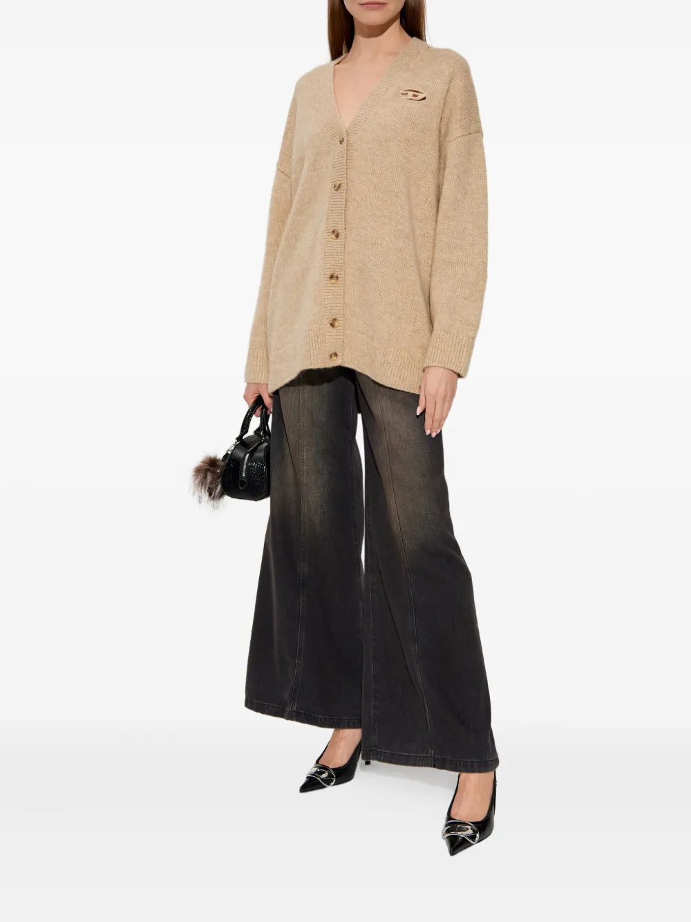 Diesel D-Akii 068tx jeans - Zwart