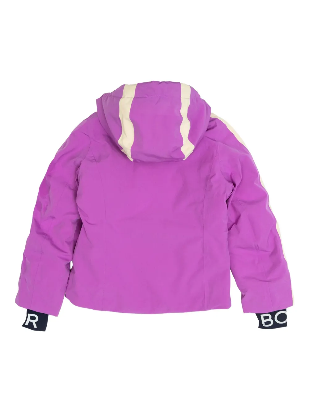 Bogner Kids Anuk gewatteerd jack met capuchon en logodetail Paars