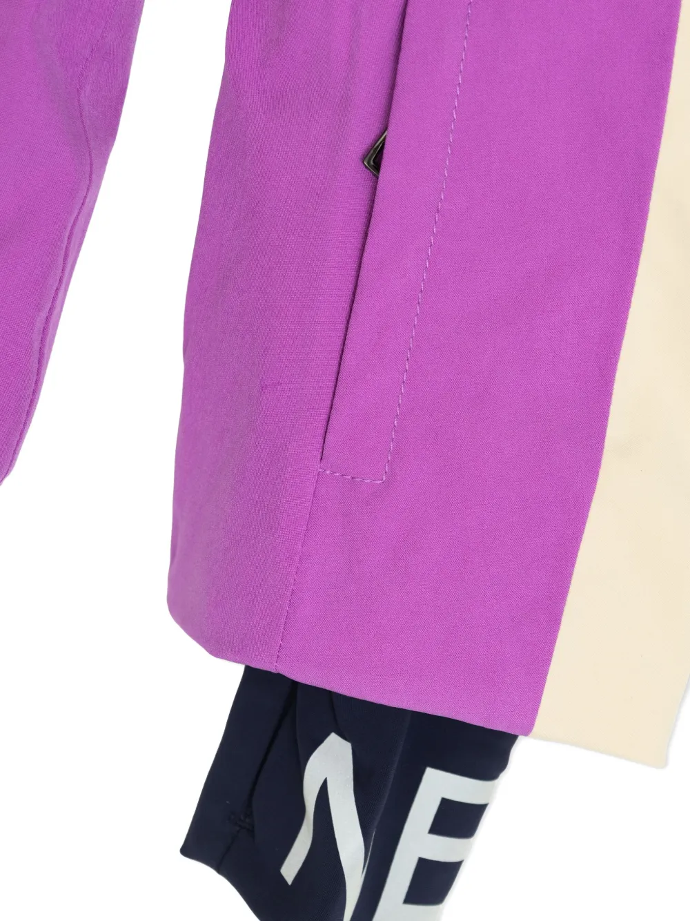 Bogner Kids Anuk gewatteerd jack met capuchon en logodetail Paars