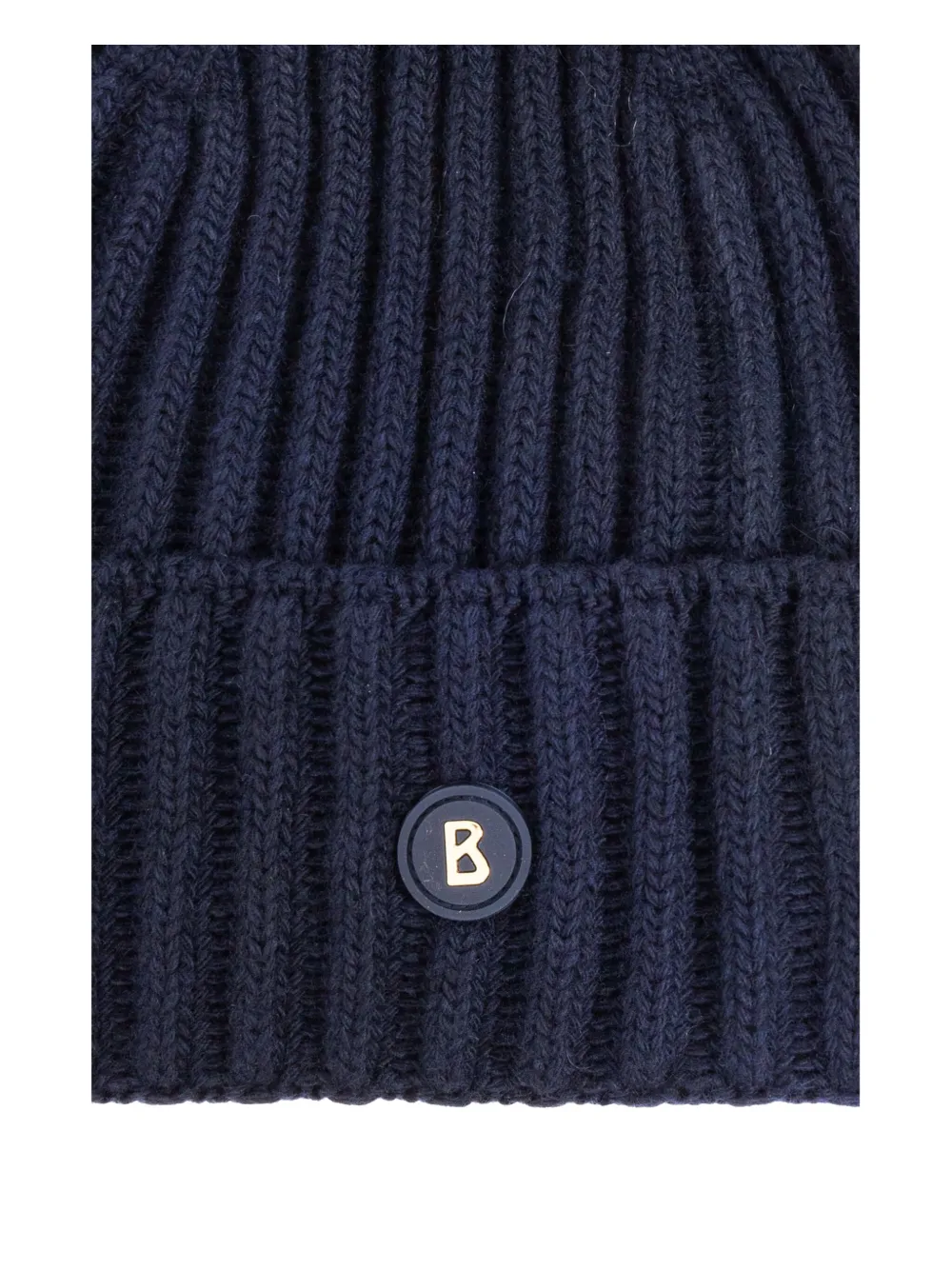 Bogner Ranya Pompom Beanie In Blue