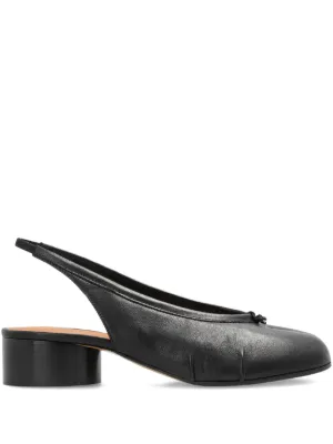 Maison Margiela Tabi 30mm パンプス | ブラック | FARFETCH JP