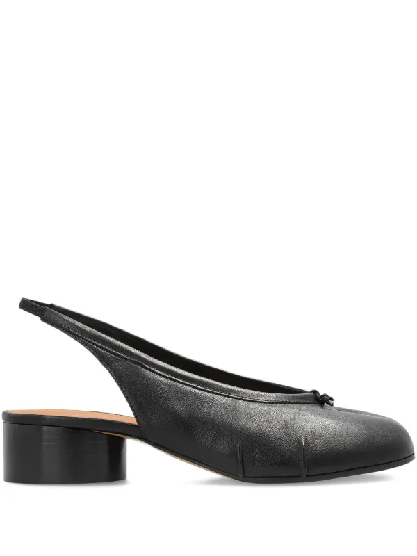 Maison Margiela タビ スリングバック パンプス | ブラック | FARFETCH JP