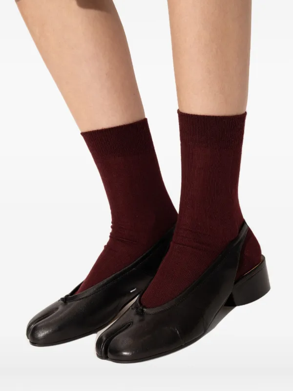 Maison Margiela タビ スリングバック パンプス | ブラック | FARFETCH JP