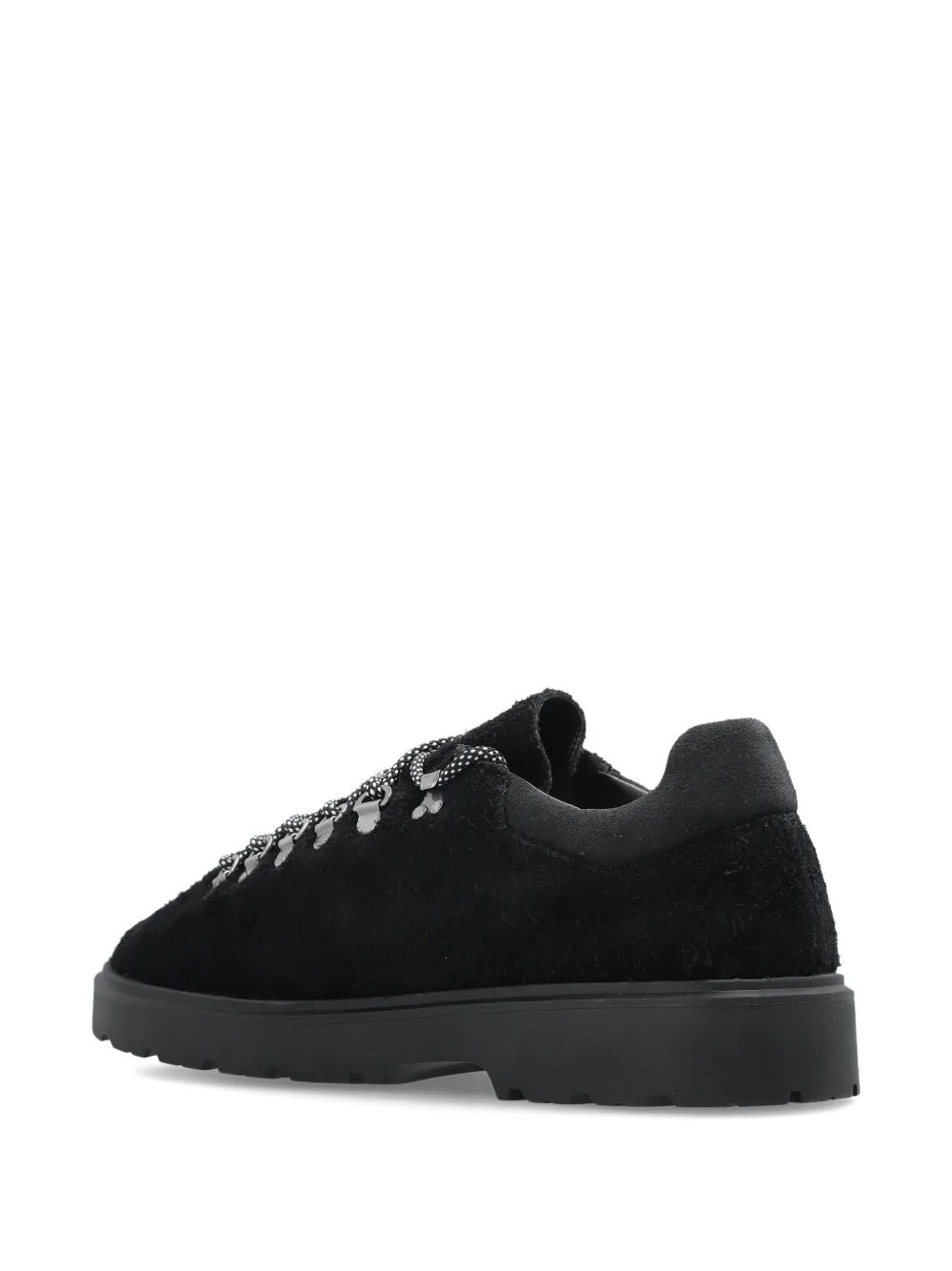 Lacoste Baseshot Logo Lace-up Sneakers In Black