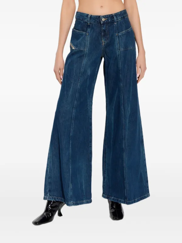 Diesel D-Akii 09n61 ジーンズ | ブルー | FARFETCH JP