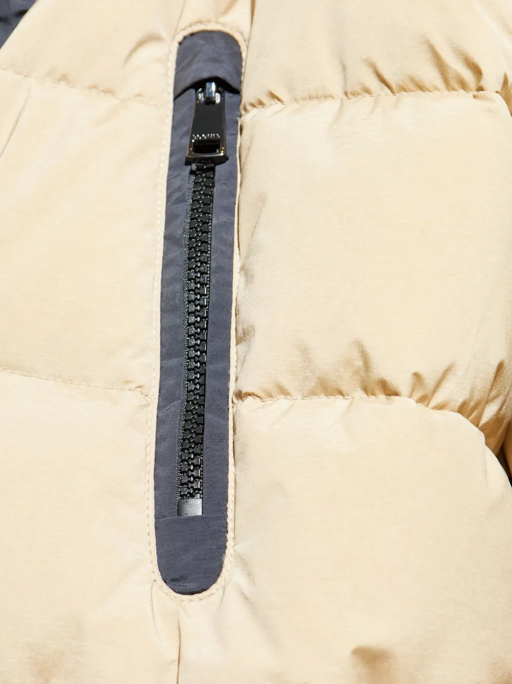 Bogner Hooded Zipped Padded Jacket In Neutral