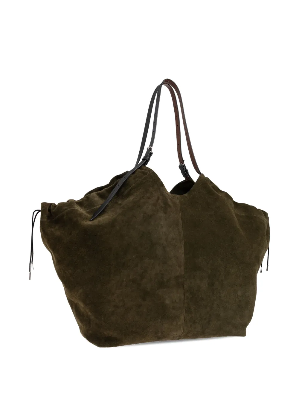 Maison Margiela Shopper met trekkoord en handvat Groen