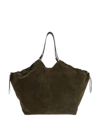 Maison Margiela Drawstring Handle Tote Bag | Green | FARFETCH CA