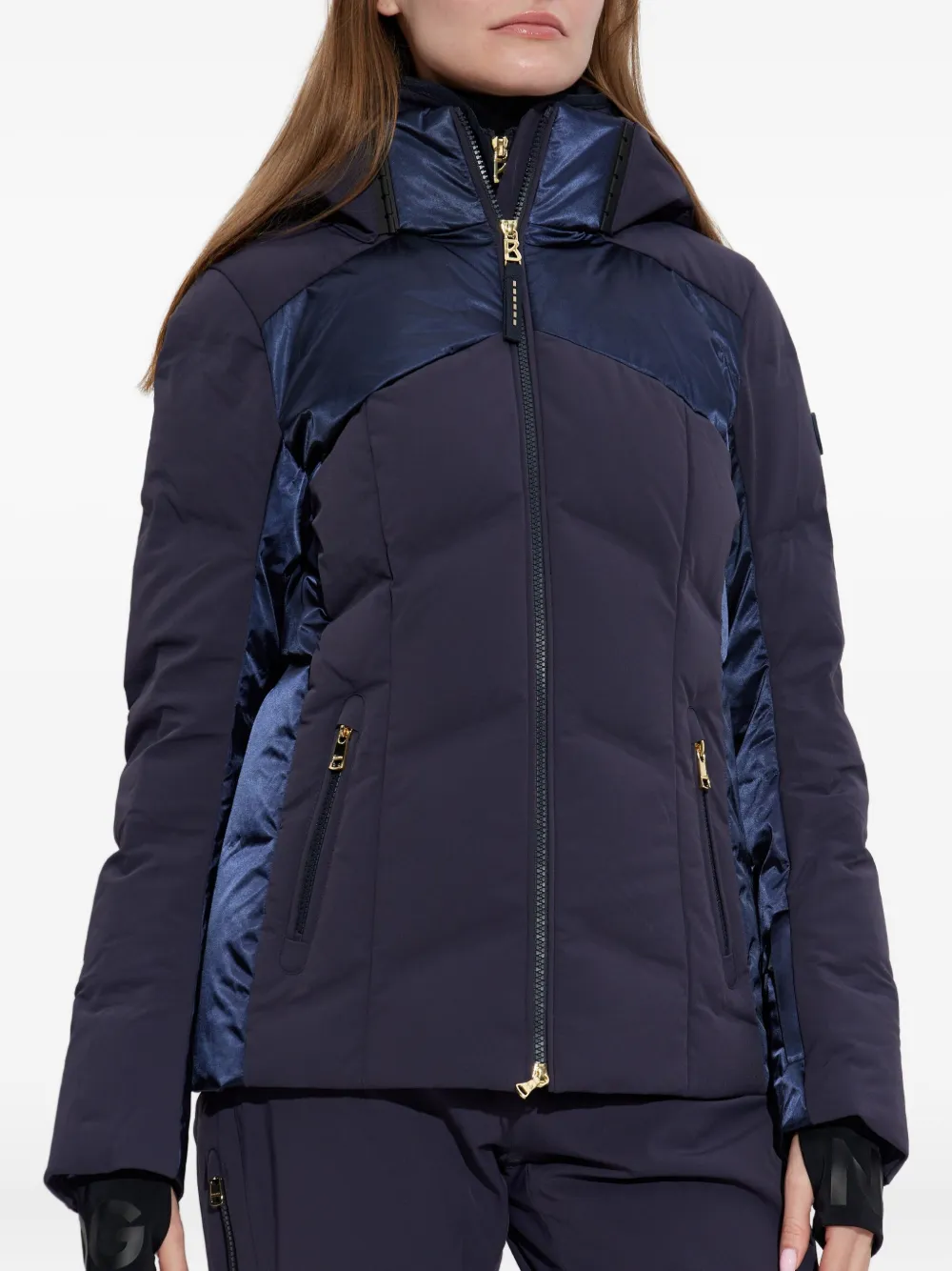 Bogner Delin Panelled-design Ski Jacket In Blue