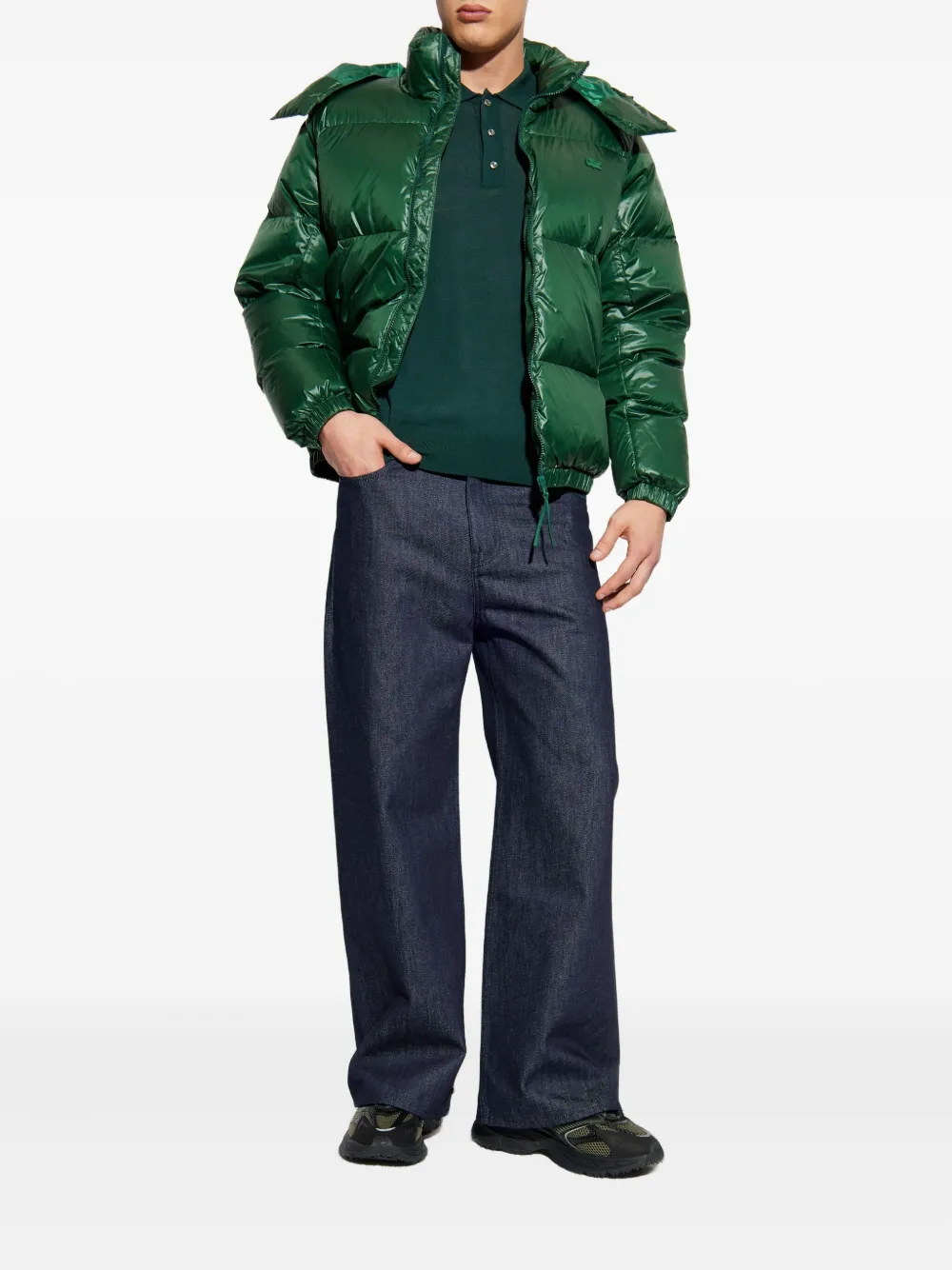 Lacoste hooded padded jacket | Hooded Jackets | Image 2