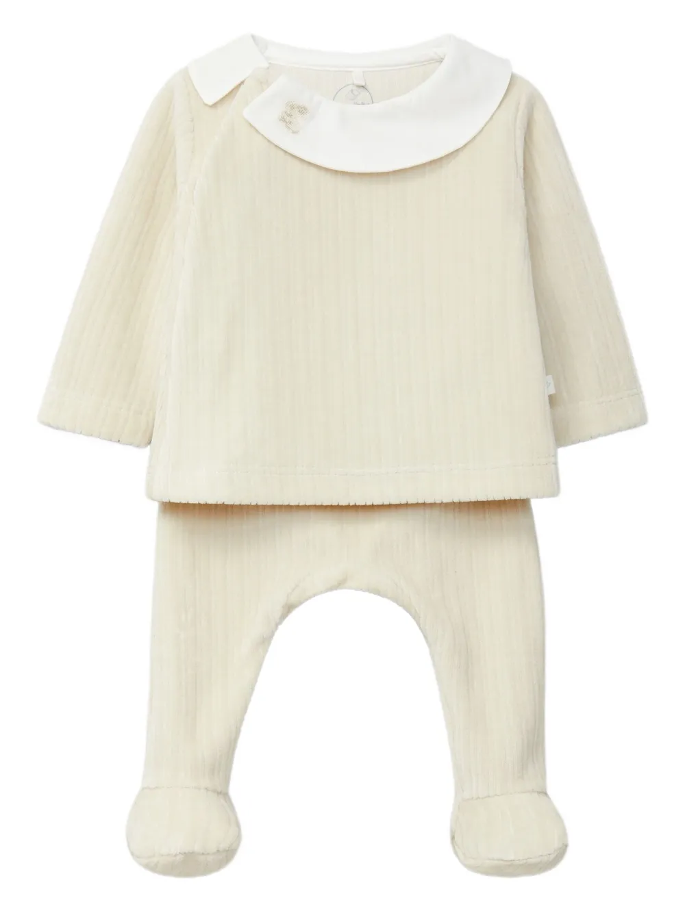 LARANJINHA collared trousers set | Neutrals | Image 1