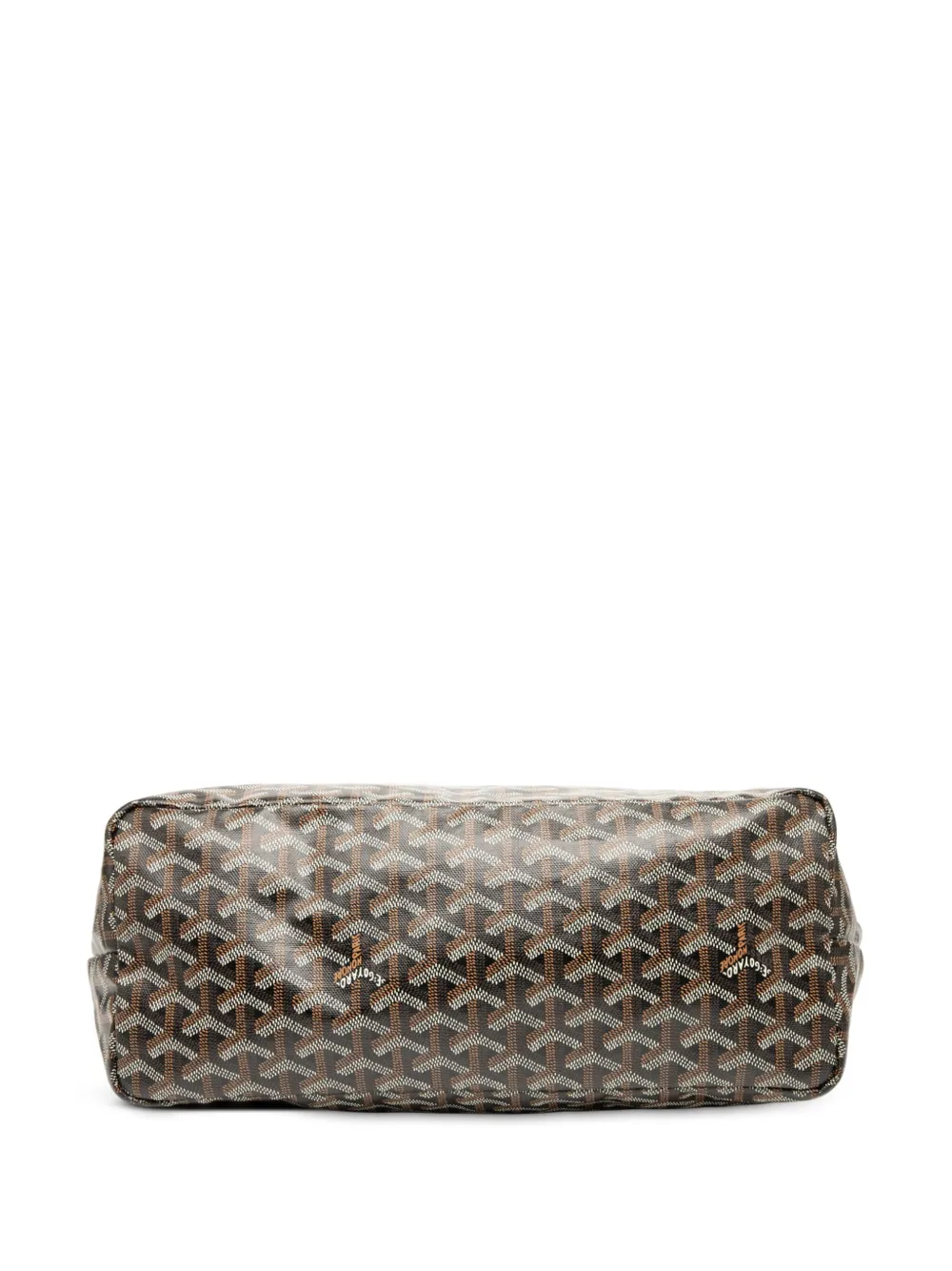 Pre-owned Goyard 2011 Ine Saint Louis Pm Tote Bag In Black