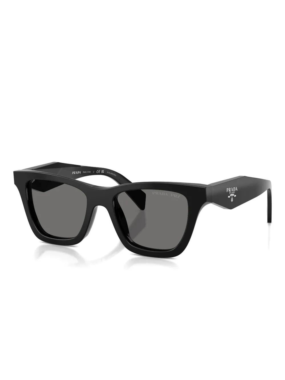 Prada Eyewear square-frame sunglasses - Zwart