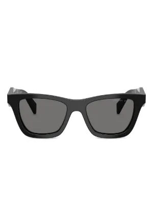 極美品　PRADA　サングラス　キャッツアイ　SPR01V　ブラックフレーム Prada Eyewear キャットアイ サングラス | ブラック | FARFETCH JP
