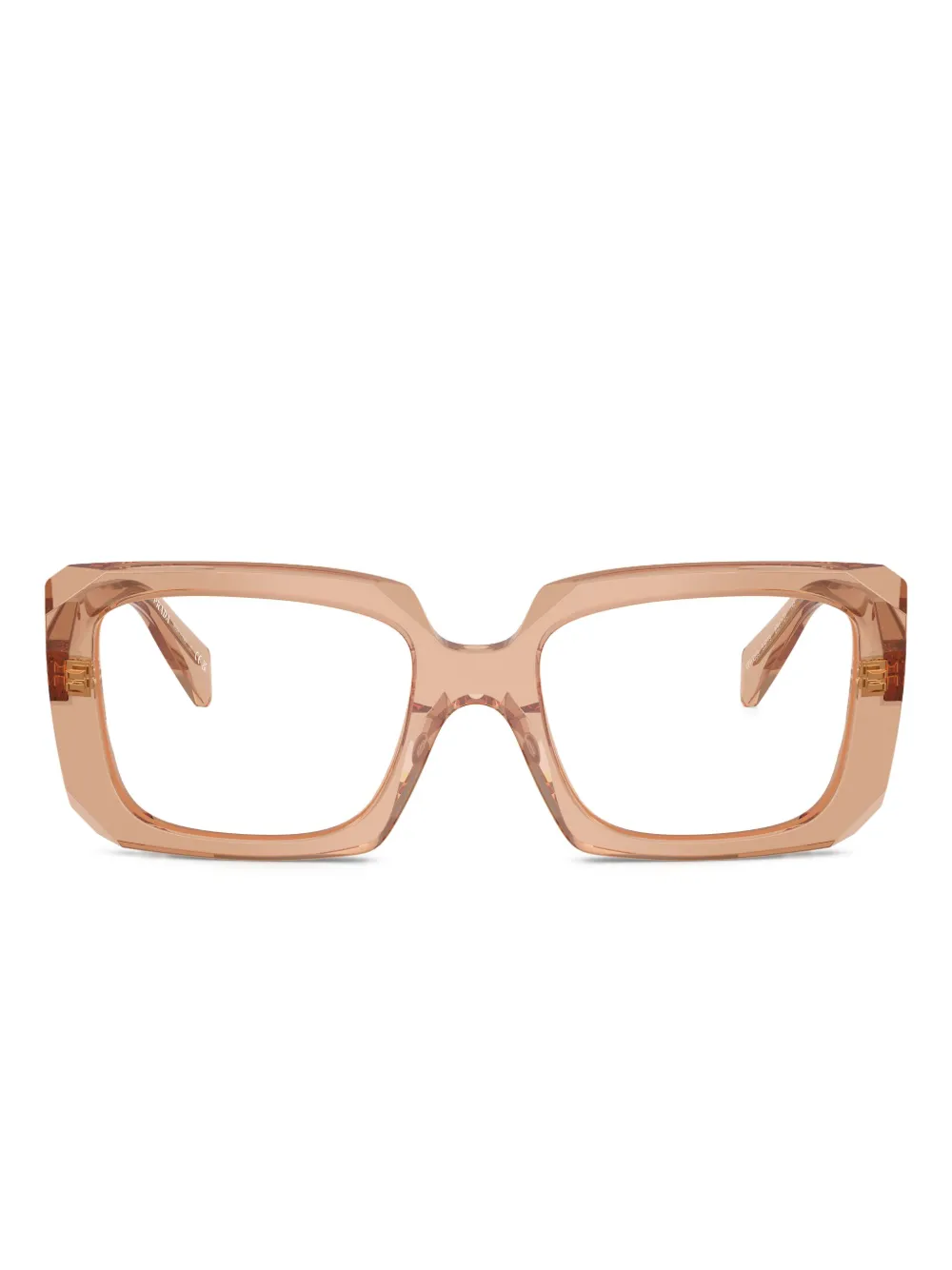 Prada Eyewear square-frame glasses | Neutrals | Image 1