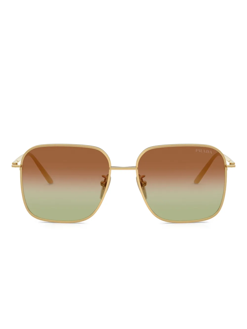 Prada Eyewear square-frame sunglasses - Oro