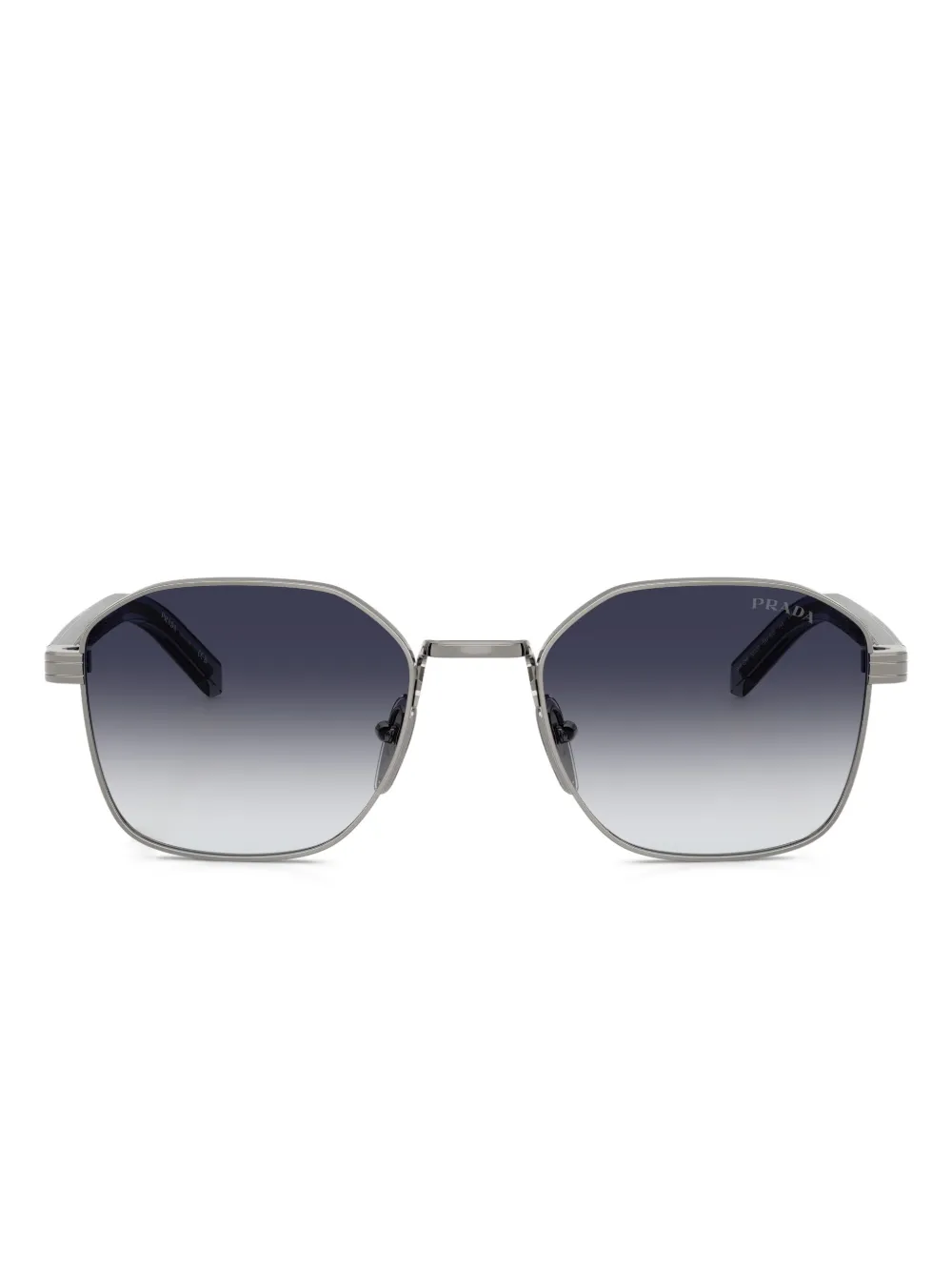 Prada Eyewear geometric-frame sunglasses | Grey | Image 1