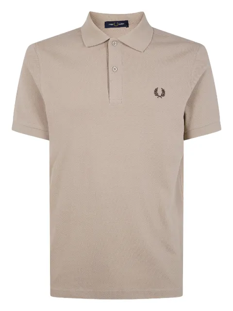 Fred Perry logo-embroidered polo shirt