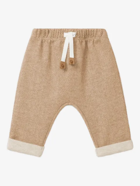 LARANJINHA pantalon à chevrons