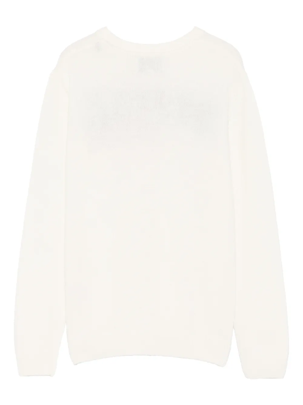 Mc2 Saint Barth Douglas Crew Neck Top In Neutral
