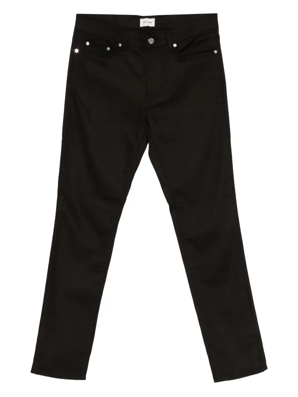Blk Dnm button-up denim trousers | Black | Image 1