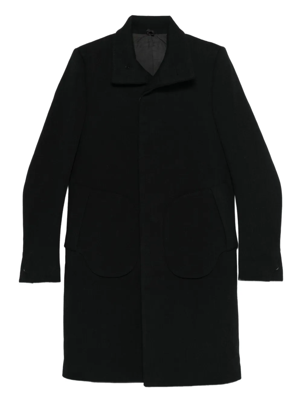 Deepti button-fastening coat | Black | Image 1