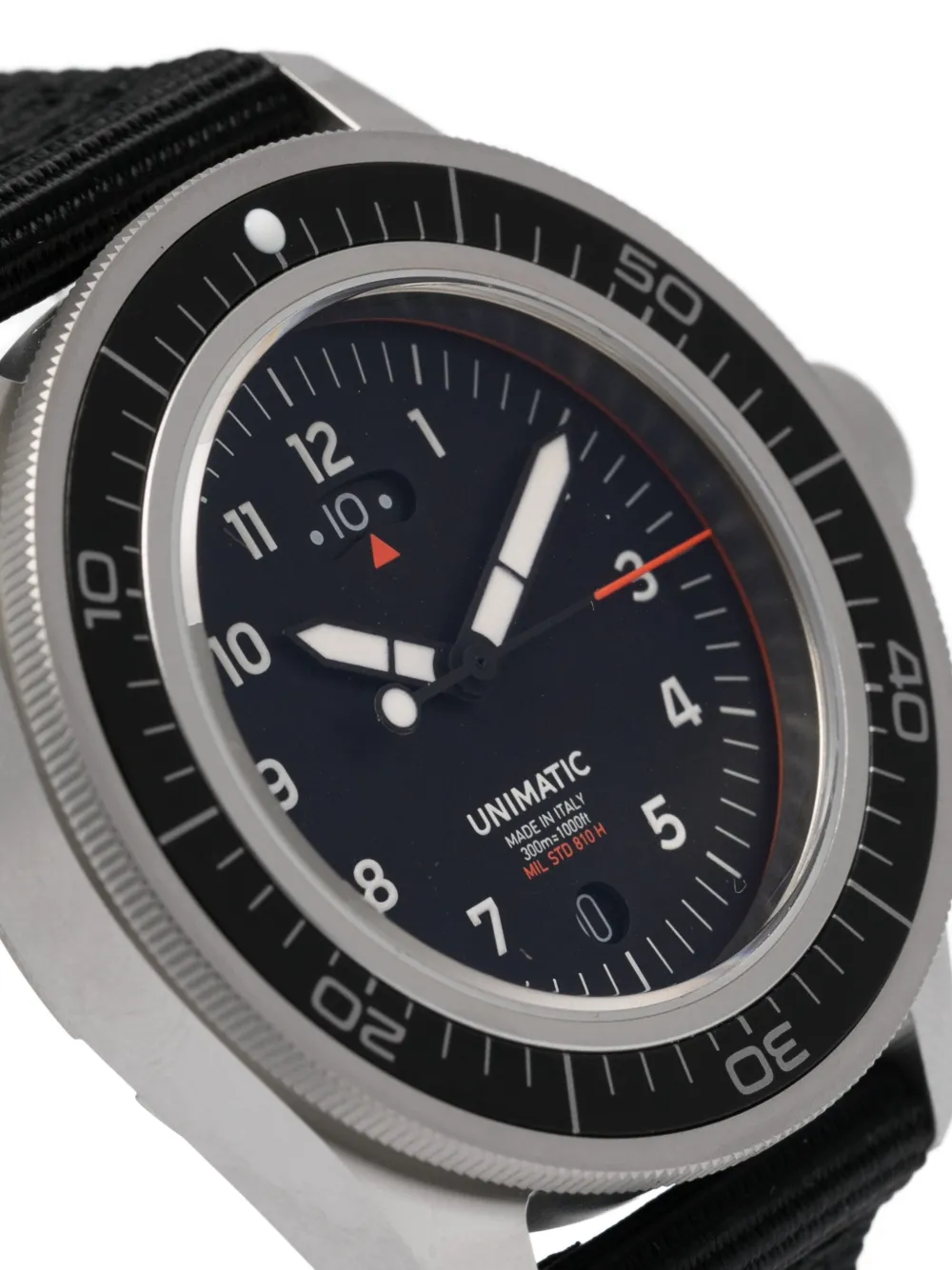  Unimatic Uno Gmt Toolwatch Ut1-gmt 41.5mm - Black 