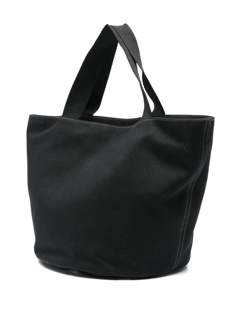The Row Double-handle Shoulder Bag In Black