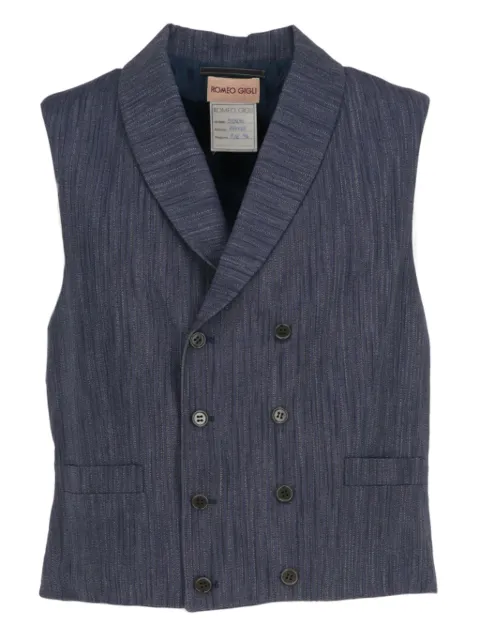 Romeo Gigli Pre-Owned 1996 double-breasted waistcoat