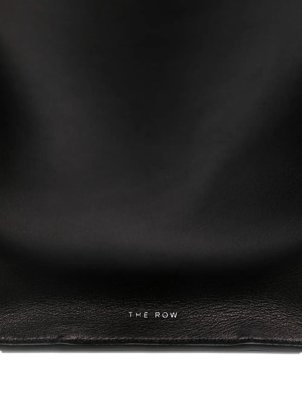 The Row Marlo 17 Top Handle Tote Bag In Black