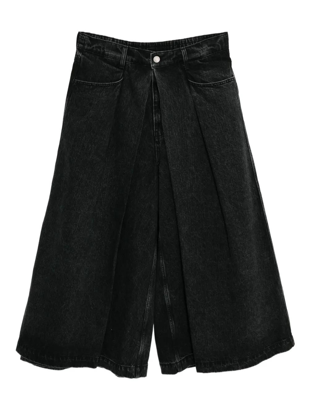 SONGZIO Jeans crop a portafoglio - Nero