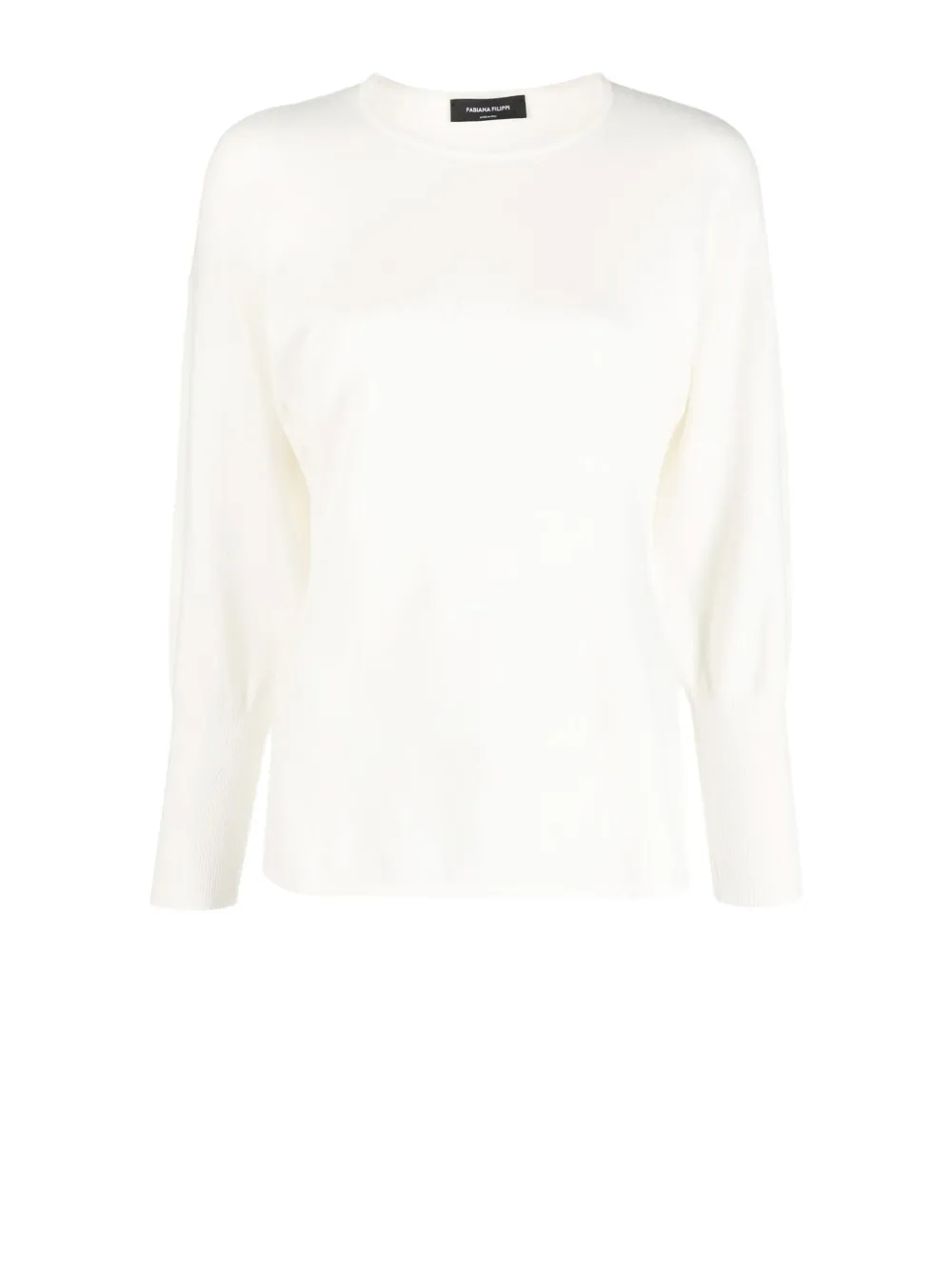 Fabiana Filippi Crew-neck Sweater In Neutral
