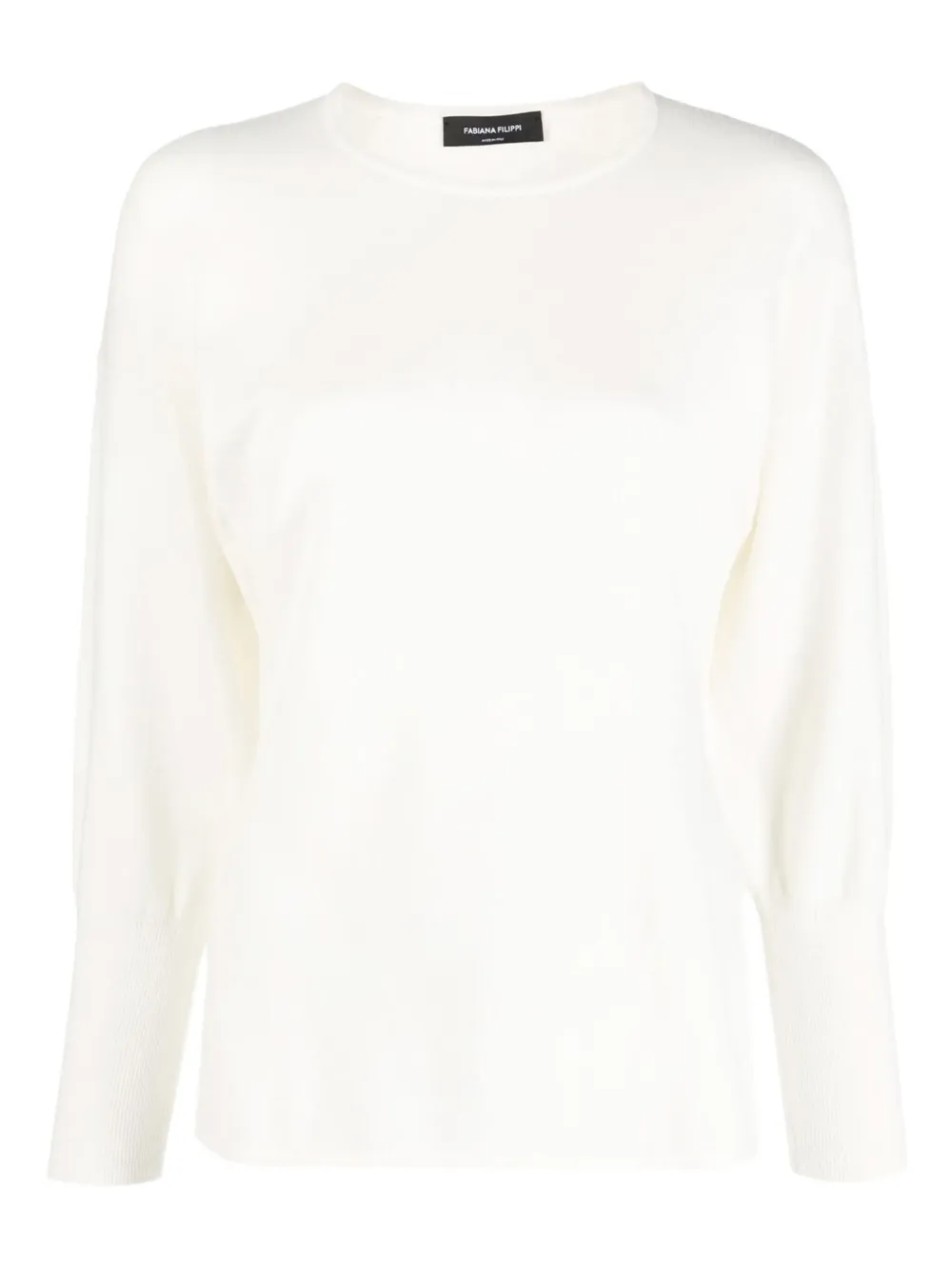 Fabiana Filippi crew-neck sweater - Nude
