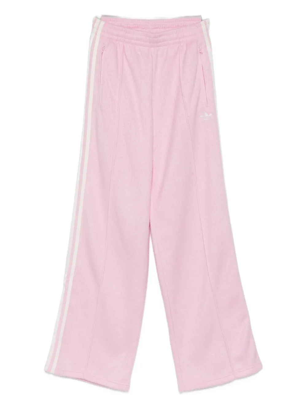 Adidas Originals Stripe Detail Trousers In Pink
