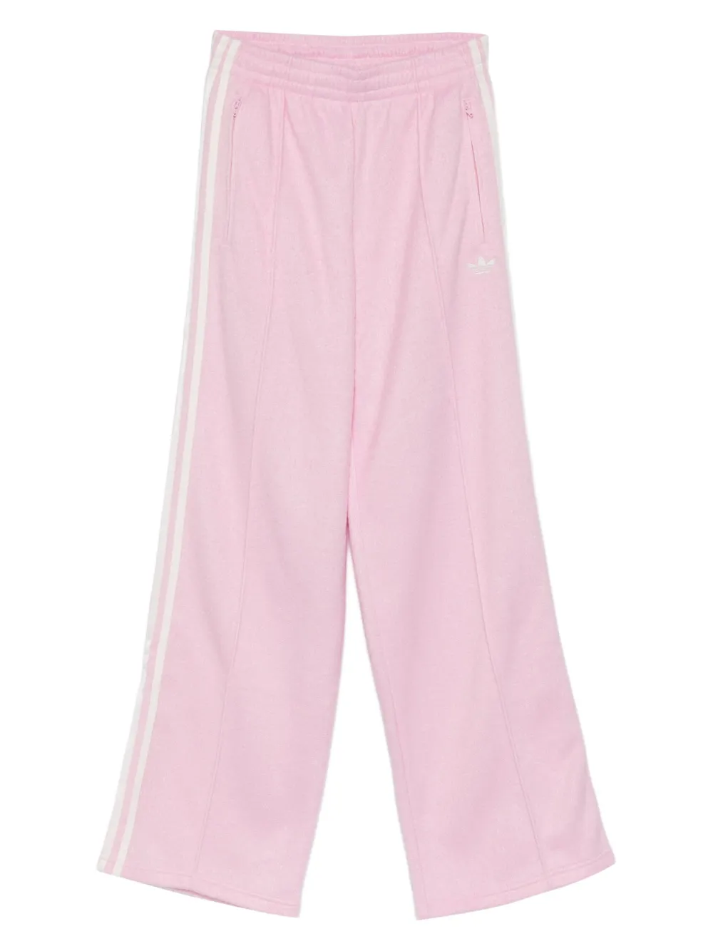 adidas stripe detail trousers - Rosa