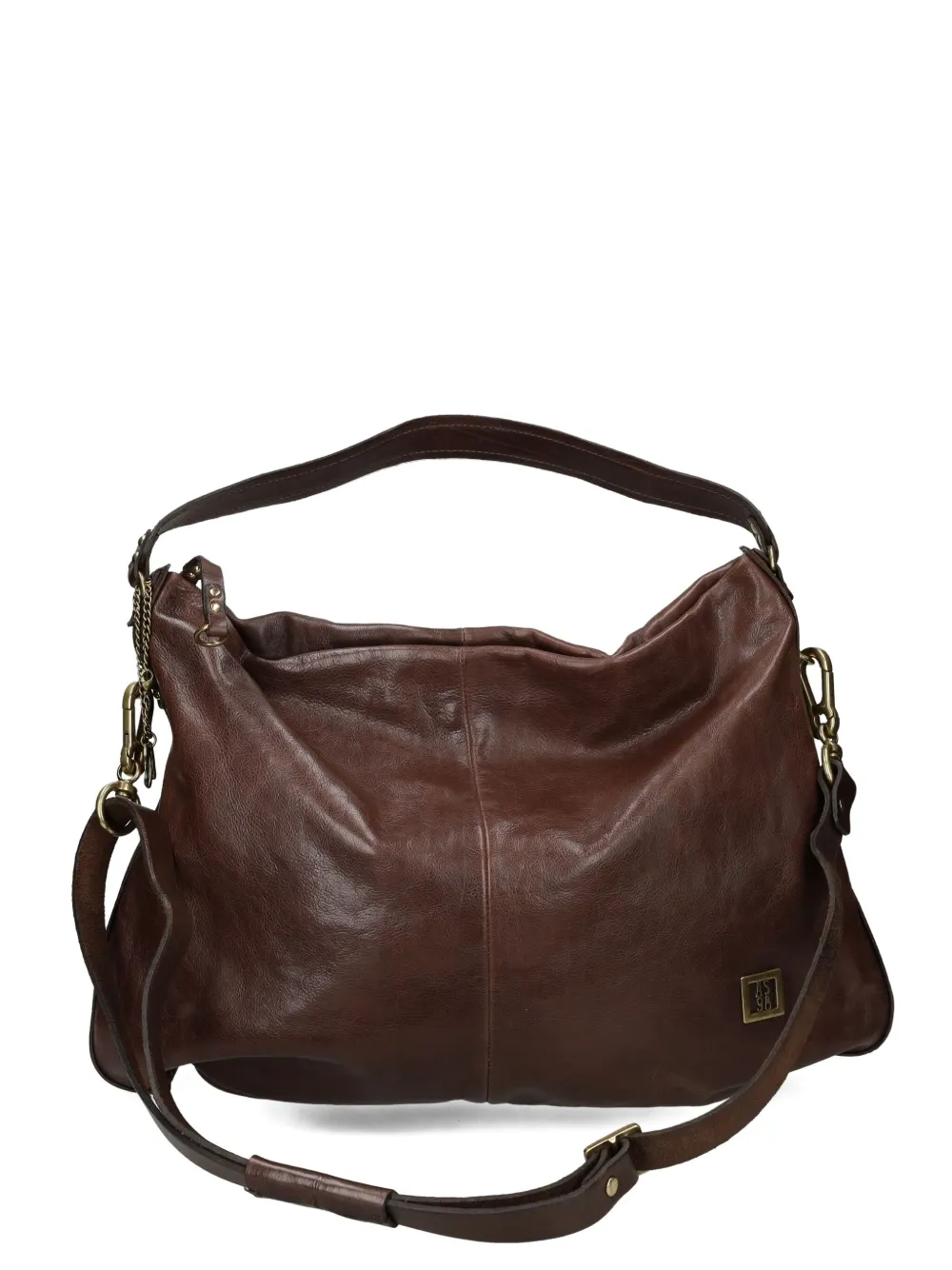 As98 Detachable-strap Shoulder Bag In Brown