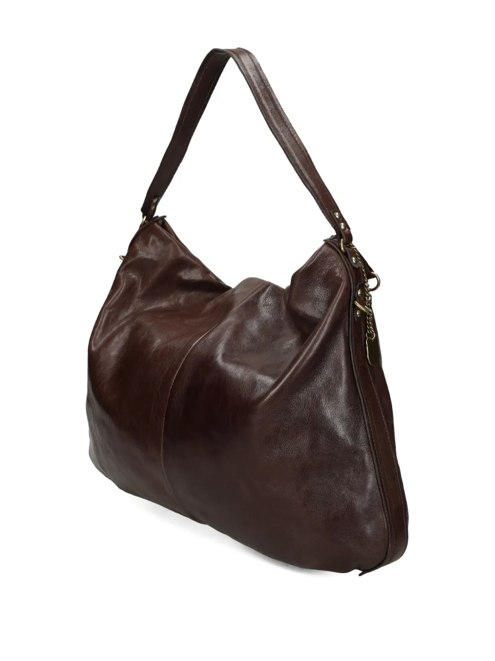 As98 Detachable-strap Shoulder Bag In Brown