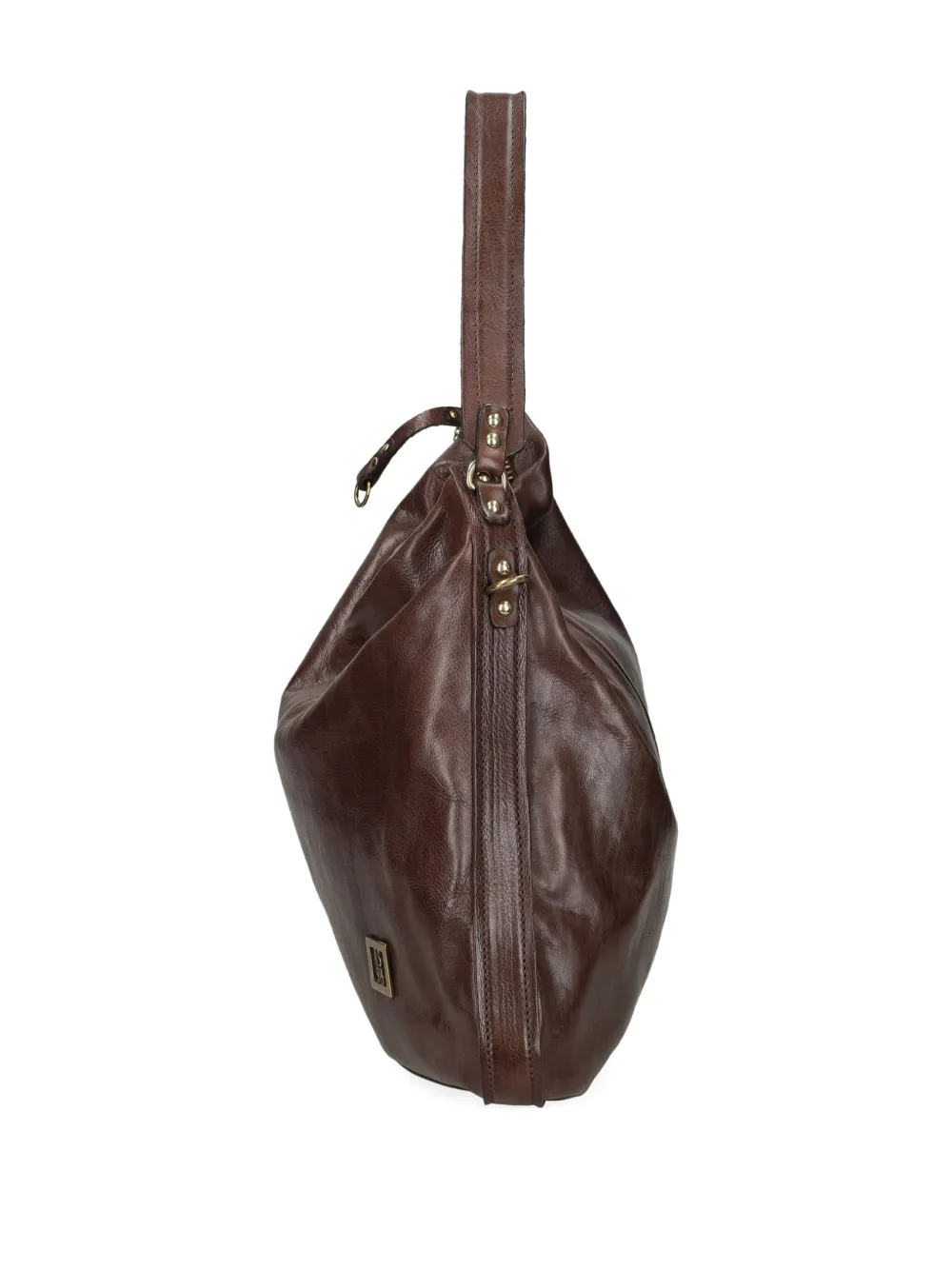 As98 Detachable-strap Shoulder Bag In Brown