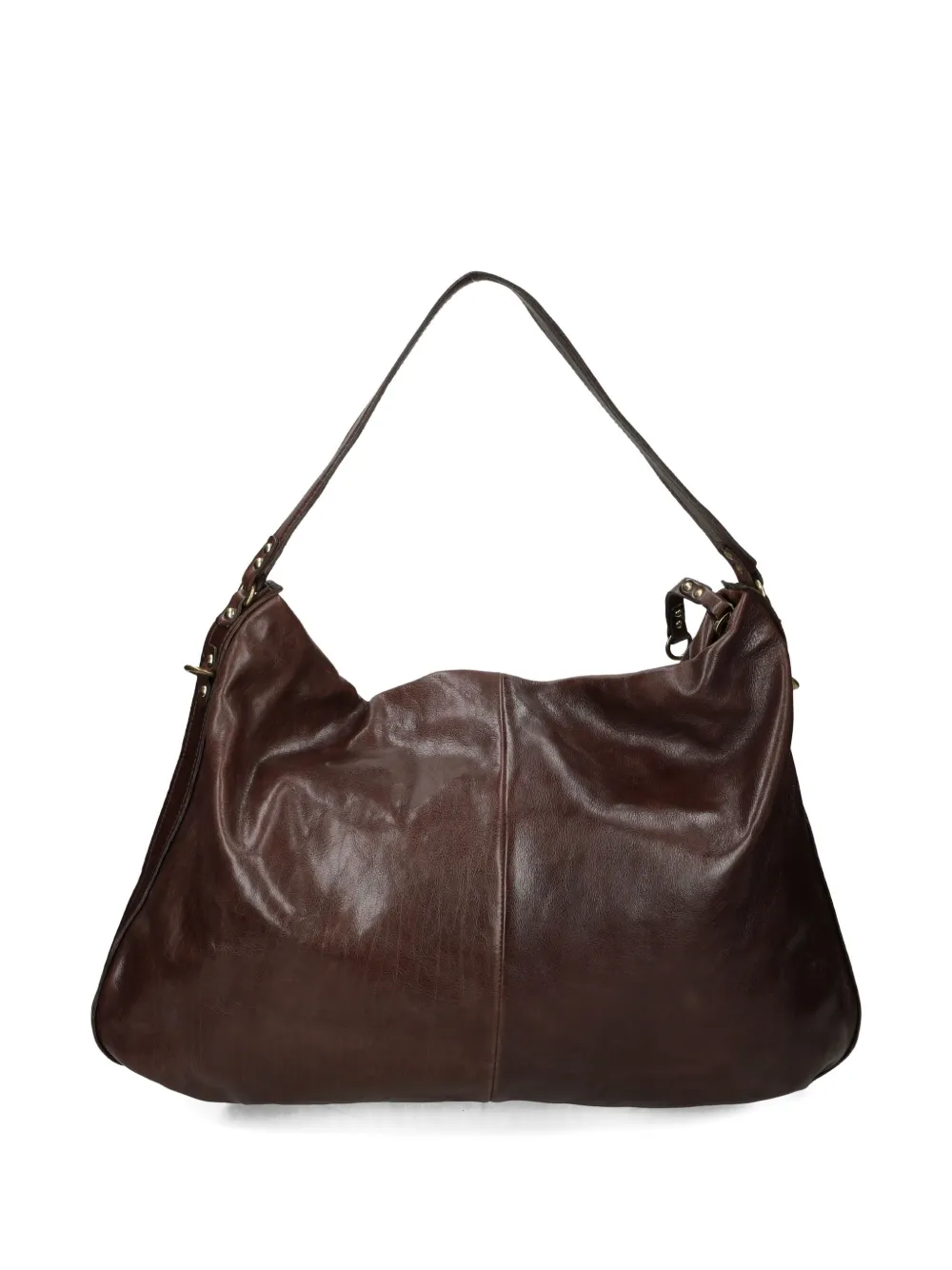 As98 Detachable-strap Shoulder Bag In Brown