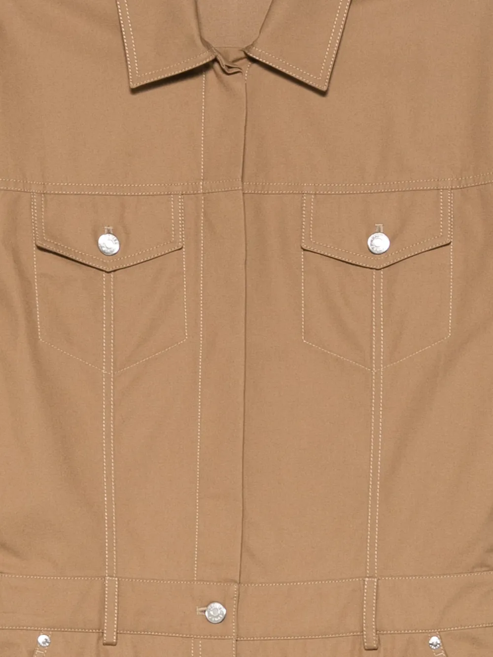  Moschino Jeans Pocket-detail Jumpsuit - Neutrals 