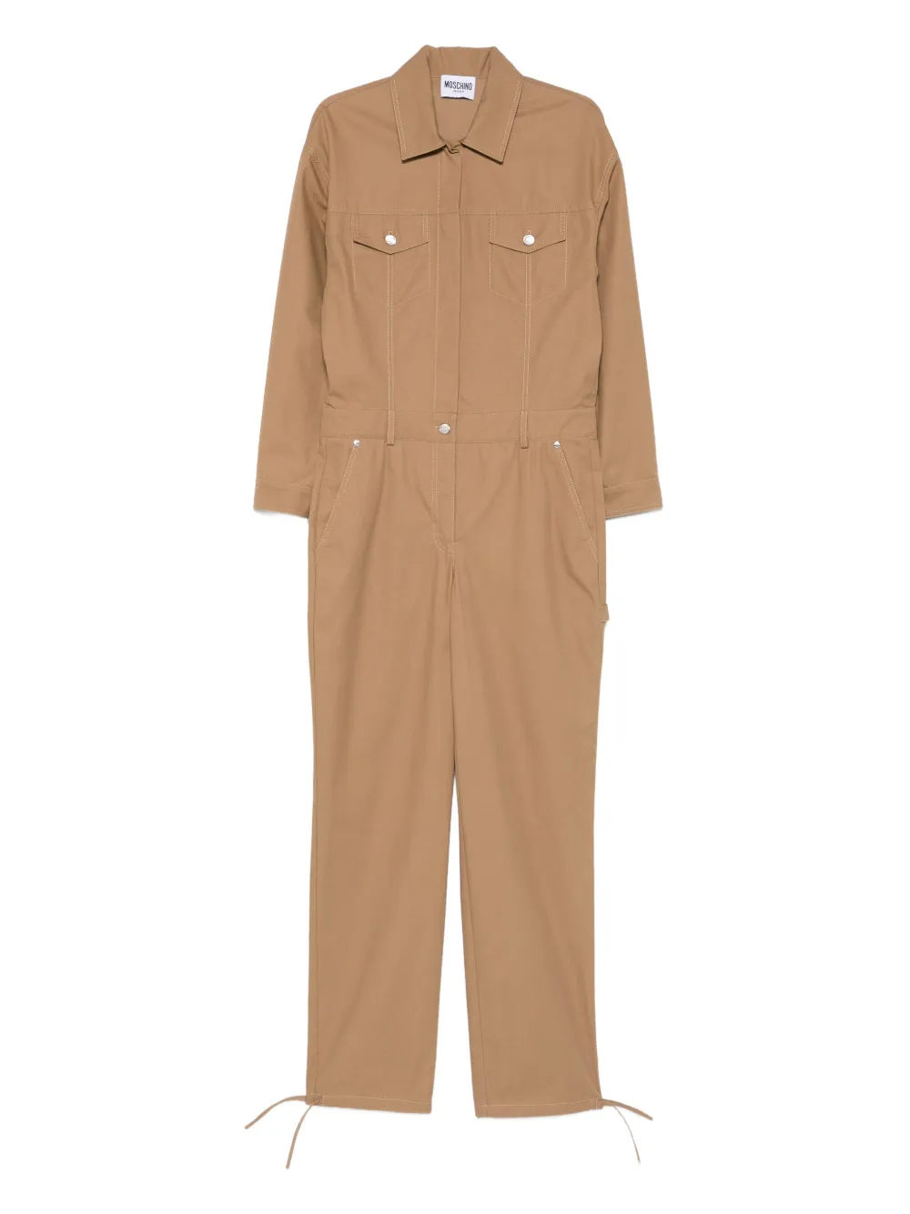 MOSCHINO JEANS Tuta intera con taschino - Toni neutri