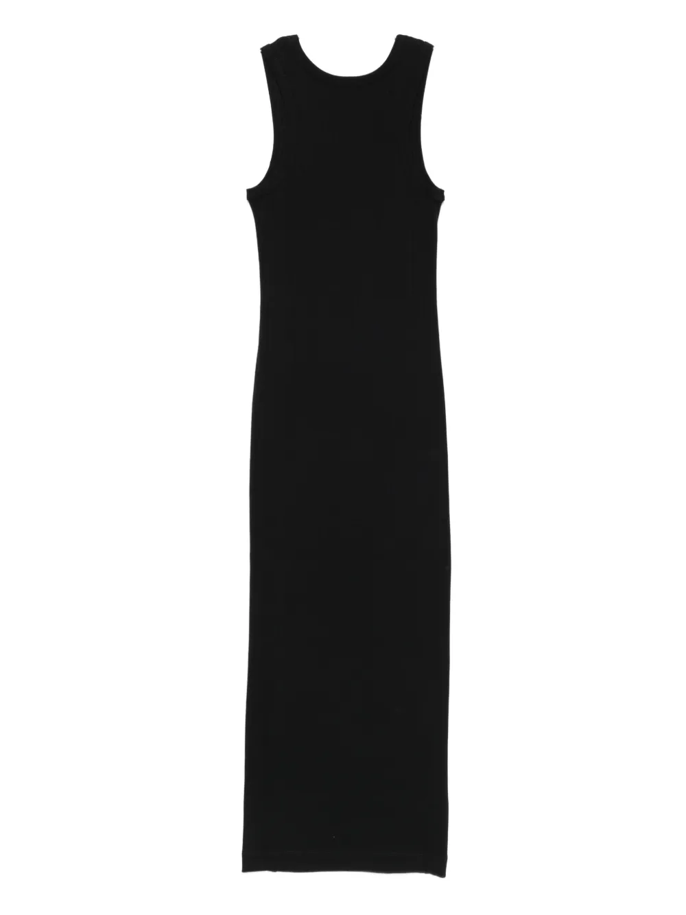 MOSCHINO JEANS Maxi-jurk met geborduurd logo - Zwart